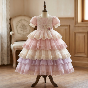 5 layers frock