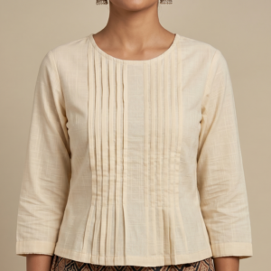 3 tucks blouse