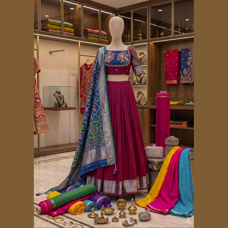 Half Circle Lehenga