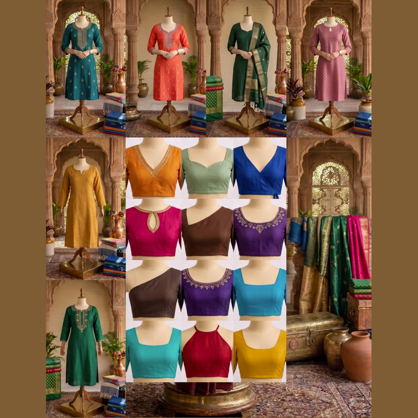 25 Front Neck Designs